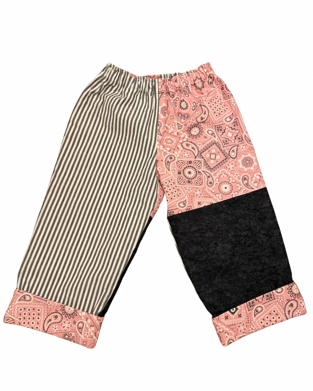 pink bandana pants