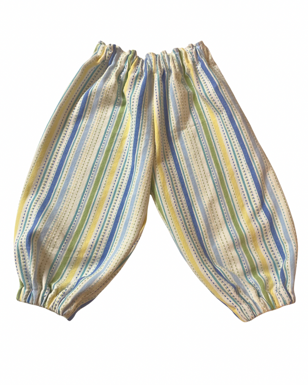 stitch stripe balloon pants