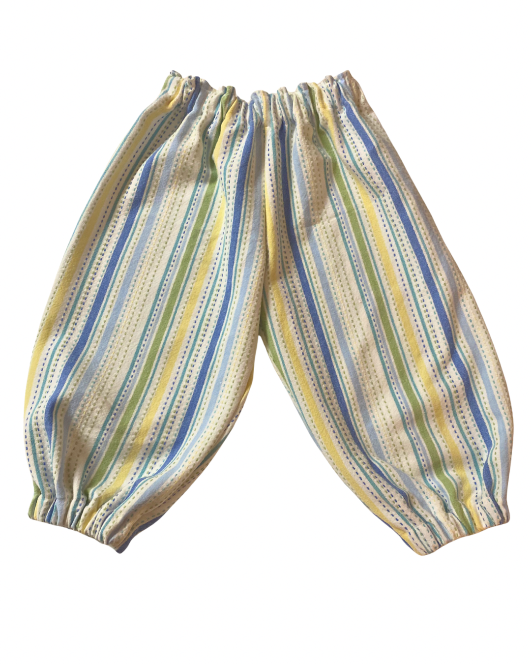 stitch stripe balloon pants
